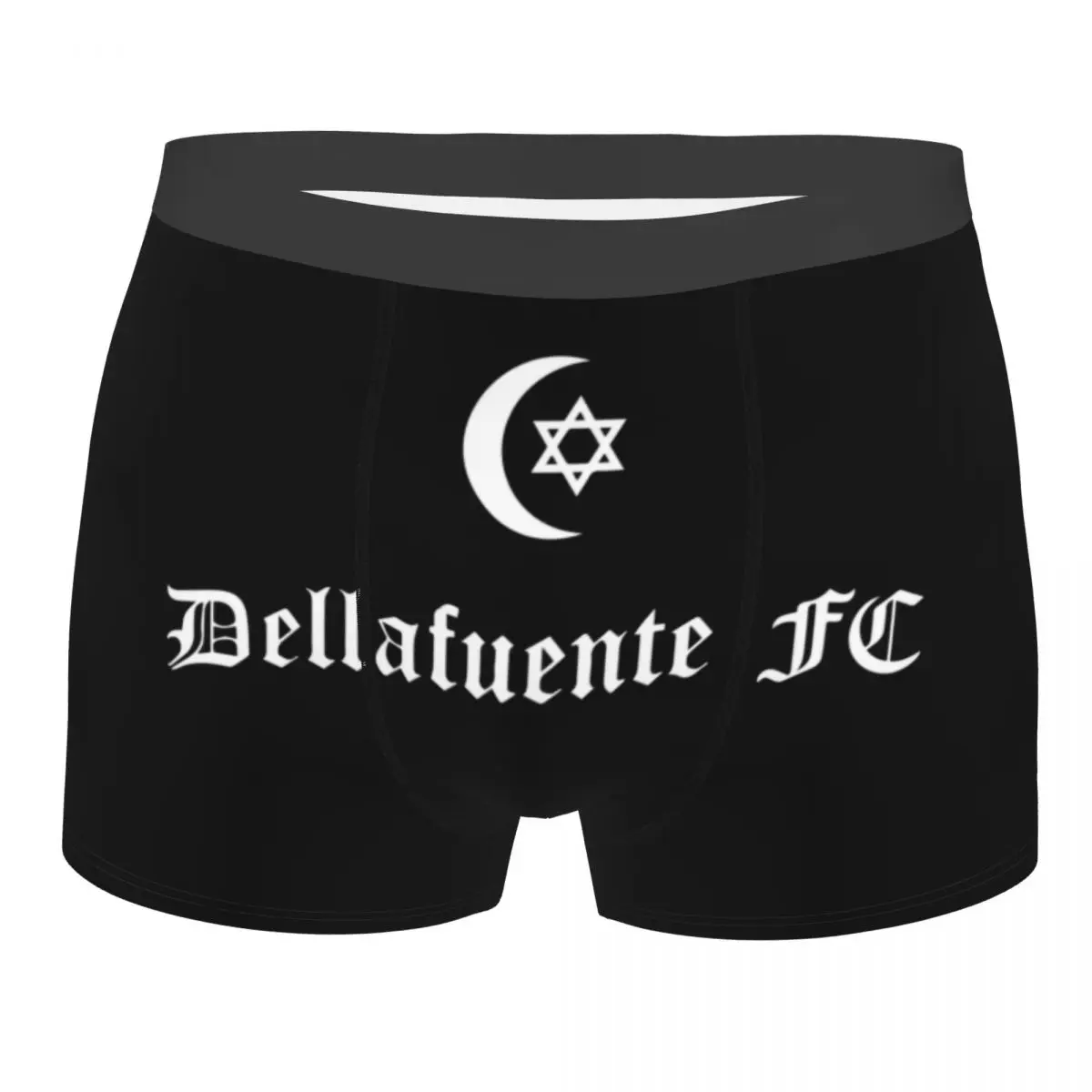 Custom Spanish Rapper Rock Dellafuente Underwear Men Print Boxer Briefs Shorts Panties Soft Underpants