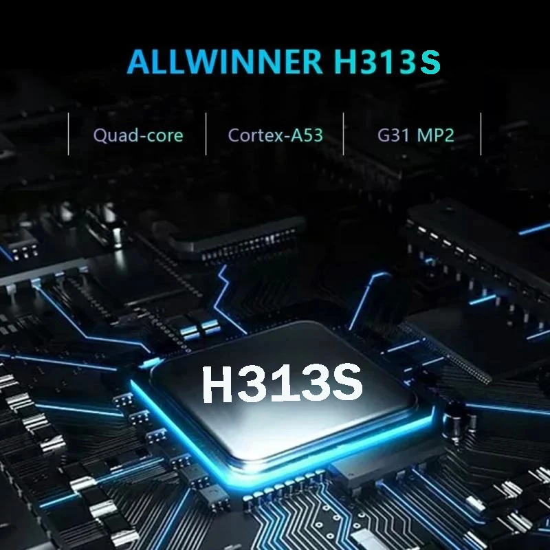 جهاز تلفزيون ذكي صغير X96 ، أندرويد 11 ، 1 جيجابايت ، 8 جيجابايت ، Allwinner ، H313 S ، رباعي النواة ، 4K ، HD ، وقي GHz ، WiFi ، X96 #2