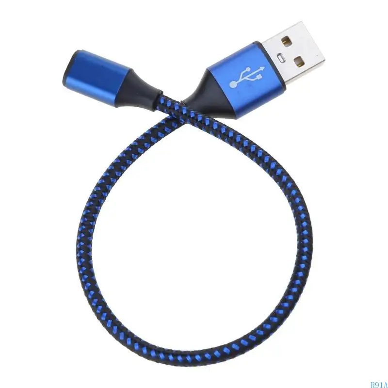 R91A USB 2.0 إلى USB C محول الذكور 480MBPS USB 2.0 إلى كابل محول أنثى USB C