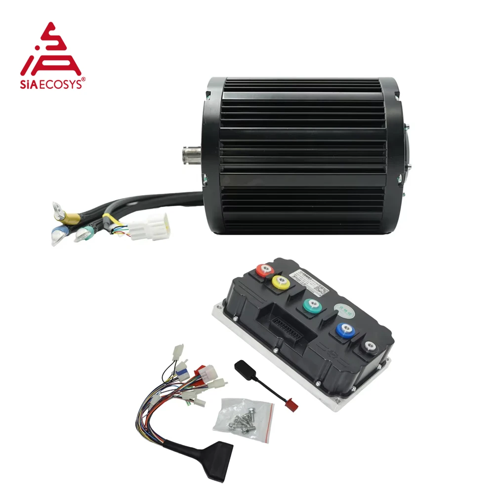 QS138 High Performance E-Motorcycle Power System 20000W Peak mid Drive 72V 6000W with Fardriver Controller for Extreme Riding