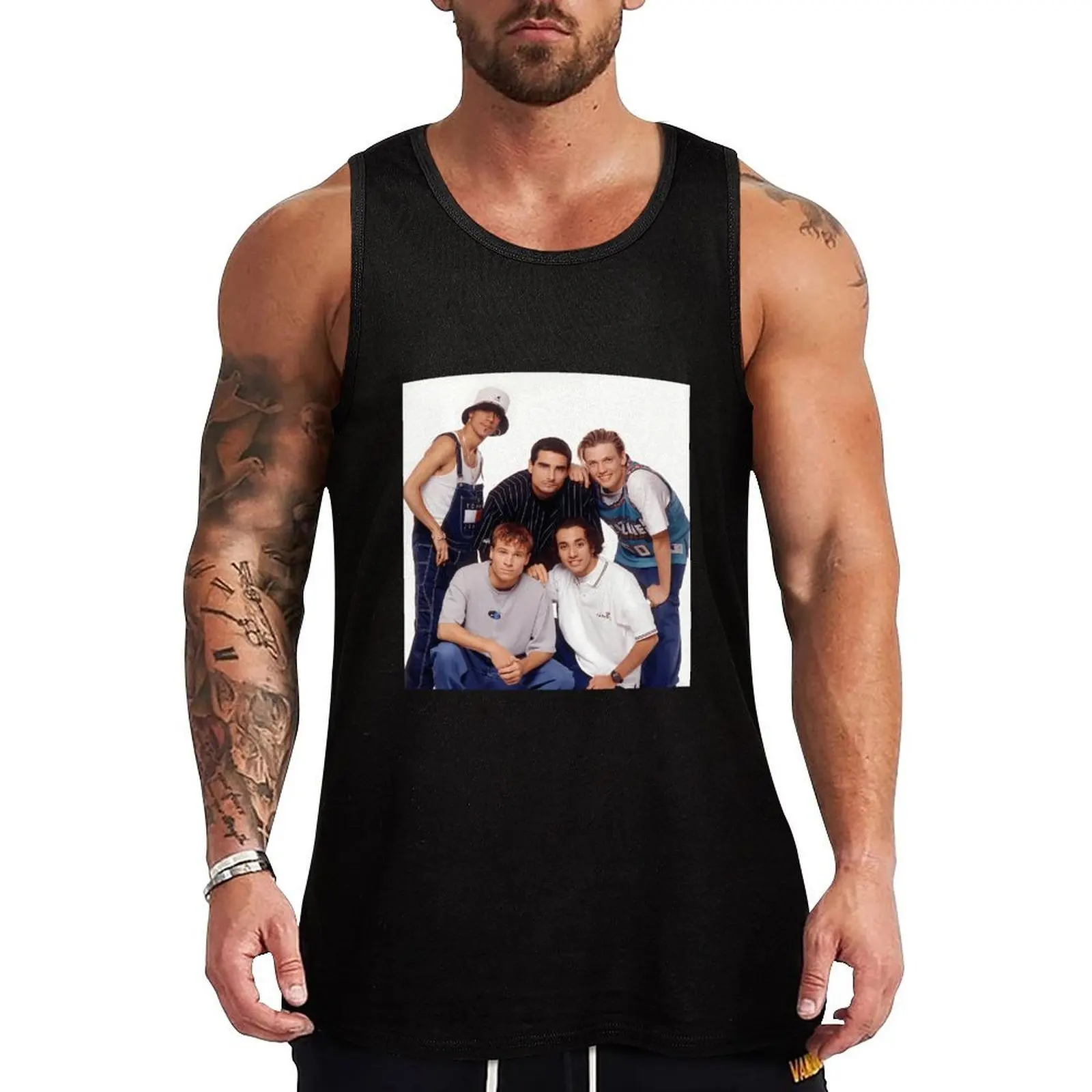 

The Backstreet Boys' Oral History Tank Top Workout Ready Tank Top Moisture Wicking Athletic Top