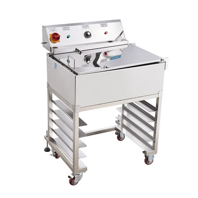 

Electric Fryer FR40 Fritters Donuts French Fries Chicken Thighs Fryer, Kitchen Frying Equipment