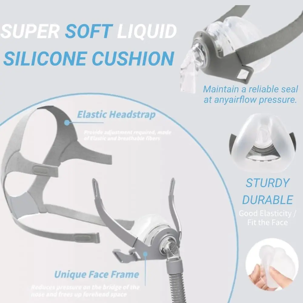 N5B Nasal Mask, Reusable Cpap Nasal Mask Kit - view 4