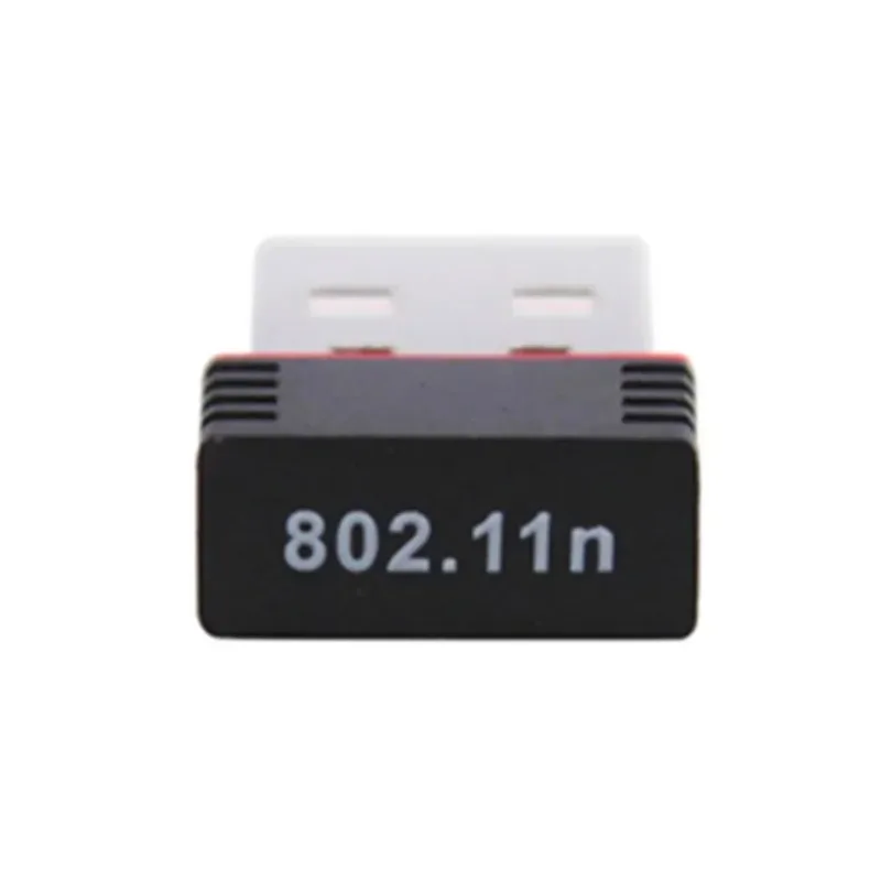 라스베리 파이 용 미니 RTL8188 150Mbps USB WiFi 어댑터, 데스크탑 노트북 PC Windows 용 무선 네트워크 카드 어댑터 WiFi 동글