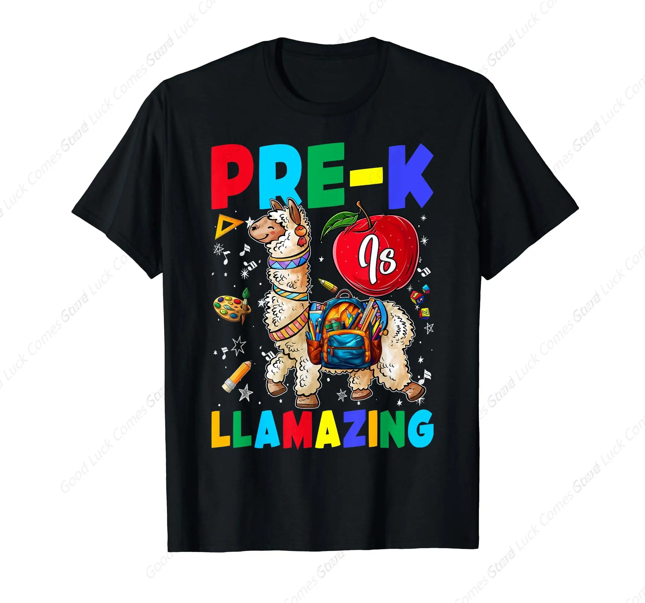 Pre-K Is Llamazing Preschool Student Llama Back To School T-Shirt