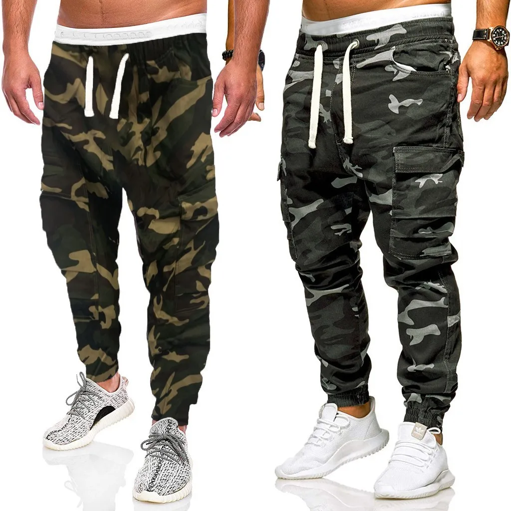 

New Mens Overalls Patchwork Sportswear Camouflage Jogger Baggy Harem Sweatpants Sports Pants Slacks Trousers Legging Outdoor