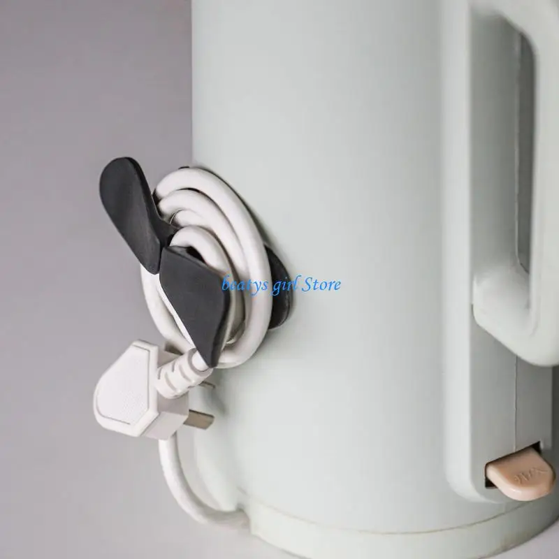 

C7AB Cable Winder Cable Clip Holder Cable Organization Easy Installation For Kitchen