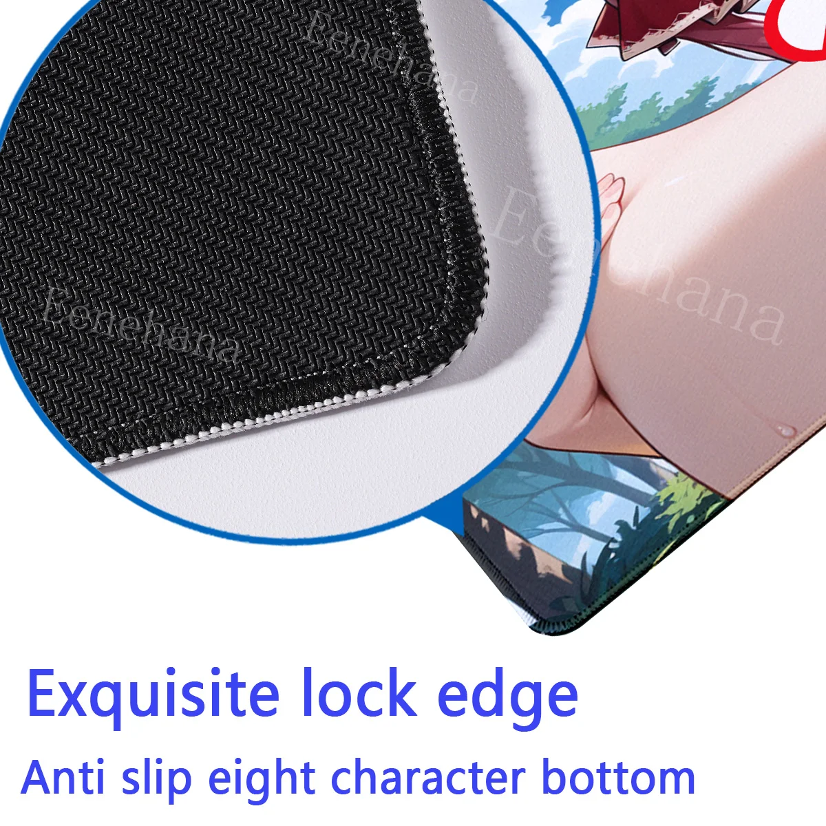 Hololive Houshou Marine Mousepad أنيمي Kawaii مثير فتاة هنتاي كمبيوتر محمول مكتب المطاط PC السجاد لعبة لوحة الماوس لوحة المفاتيح حصيرة مكتبية