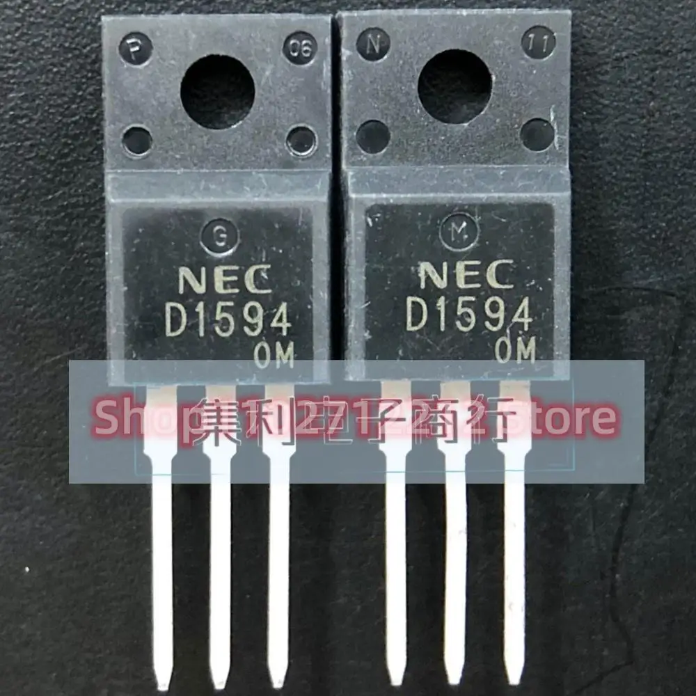 5PCS-10PCS  2SD1594  D1594 TO-220F NPN 6A100V Imported NEW Original  Best Quality