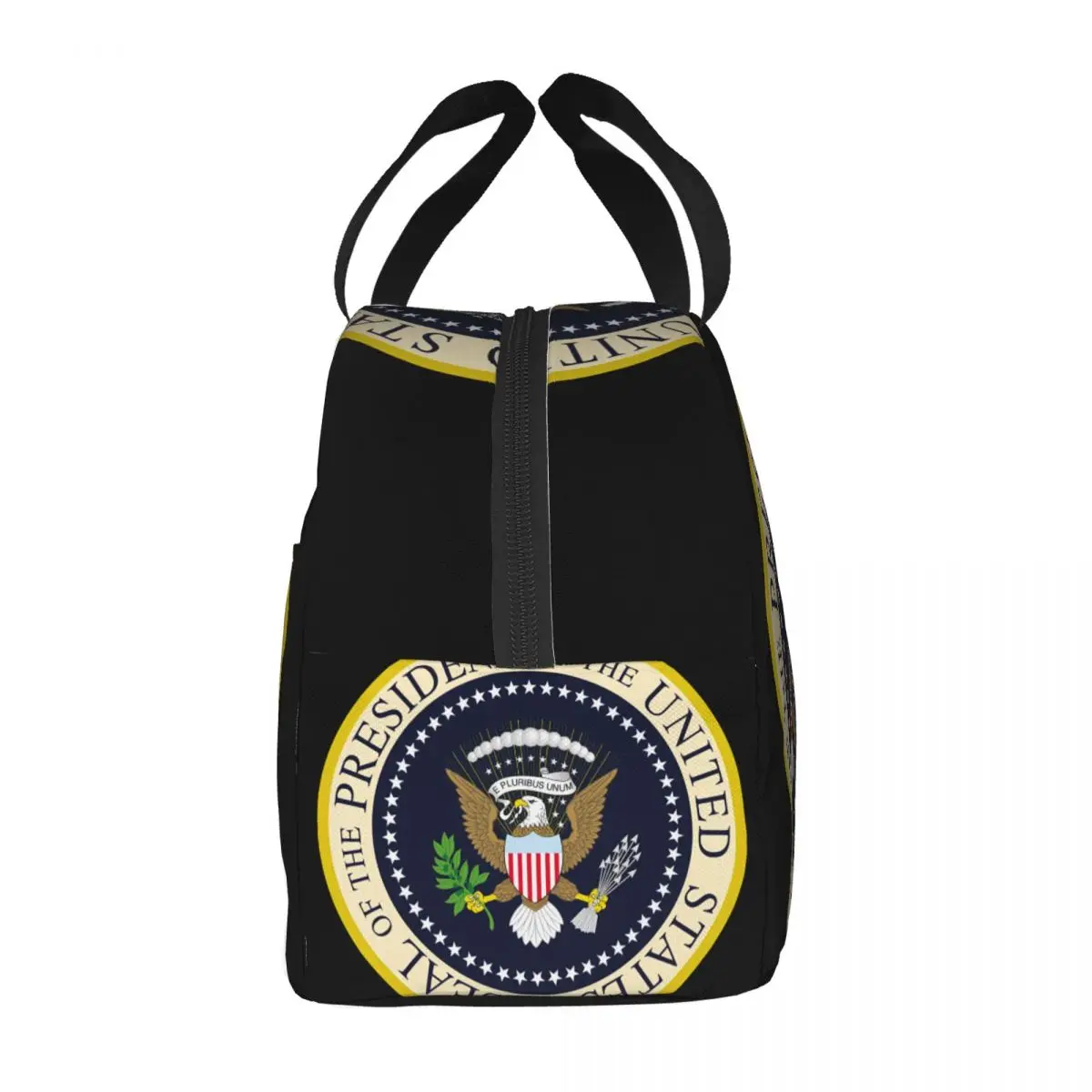 Sigillo del presidente dello stato unito Lunch Bag Unisex Portable Cooler isolato Lunch Box Food Bento Box