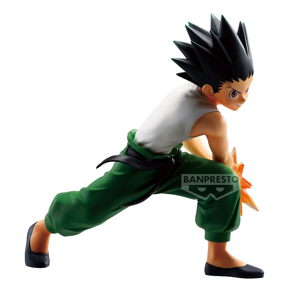 BANDAI Banpresto Vibration Stars Hunter Hunter Gon Freecss 12cm Collectible Doll Anime Figure Model Toy