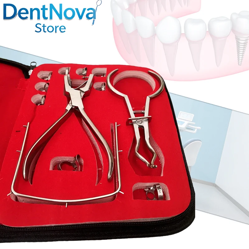 

Dental Dam Hole Puncher Pliers Heavy Duty Dentist Perforator for Rubber Dam Punch Orthodontic Lab Tool Set