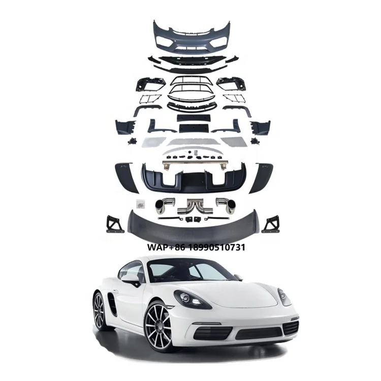 

Factory Sales Bodykit 2017-2023 982 Front Bumper Upgrade GT 4 RS Full Body Kits for Porsche 718 Cayman Boxster