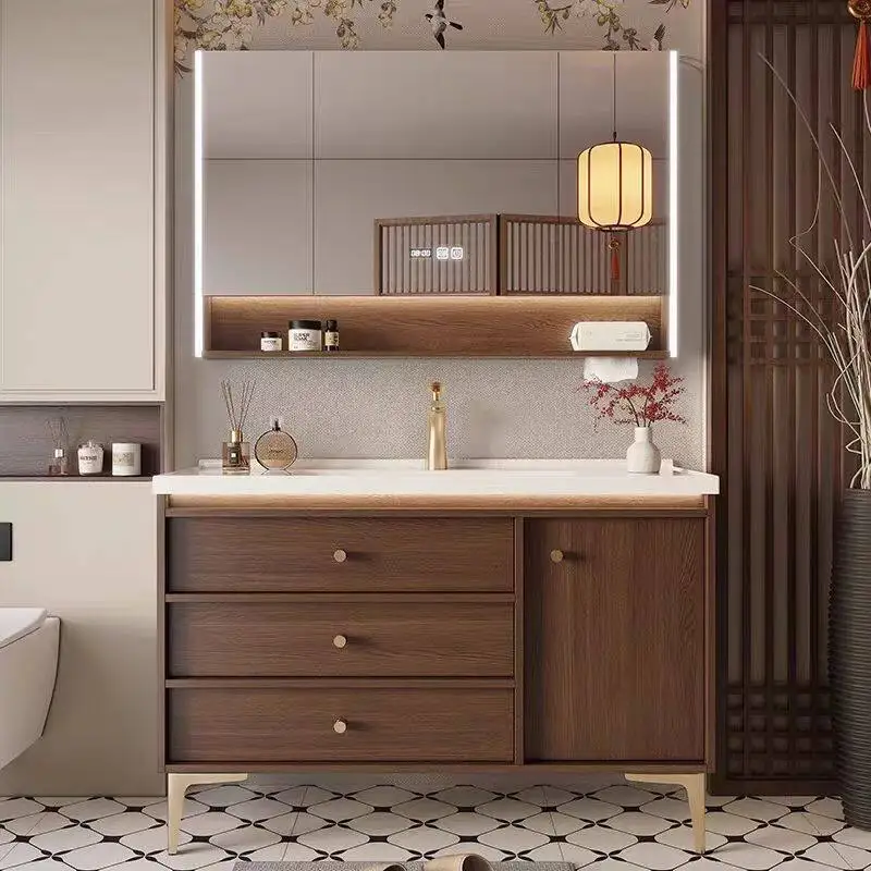 

Partitions Makeup Bathroom Cabinet Organizer Storage Vanity Luxury Bathroom Cabinet Modern Display Archivadores Home Furniture