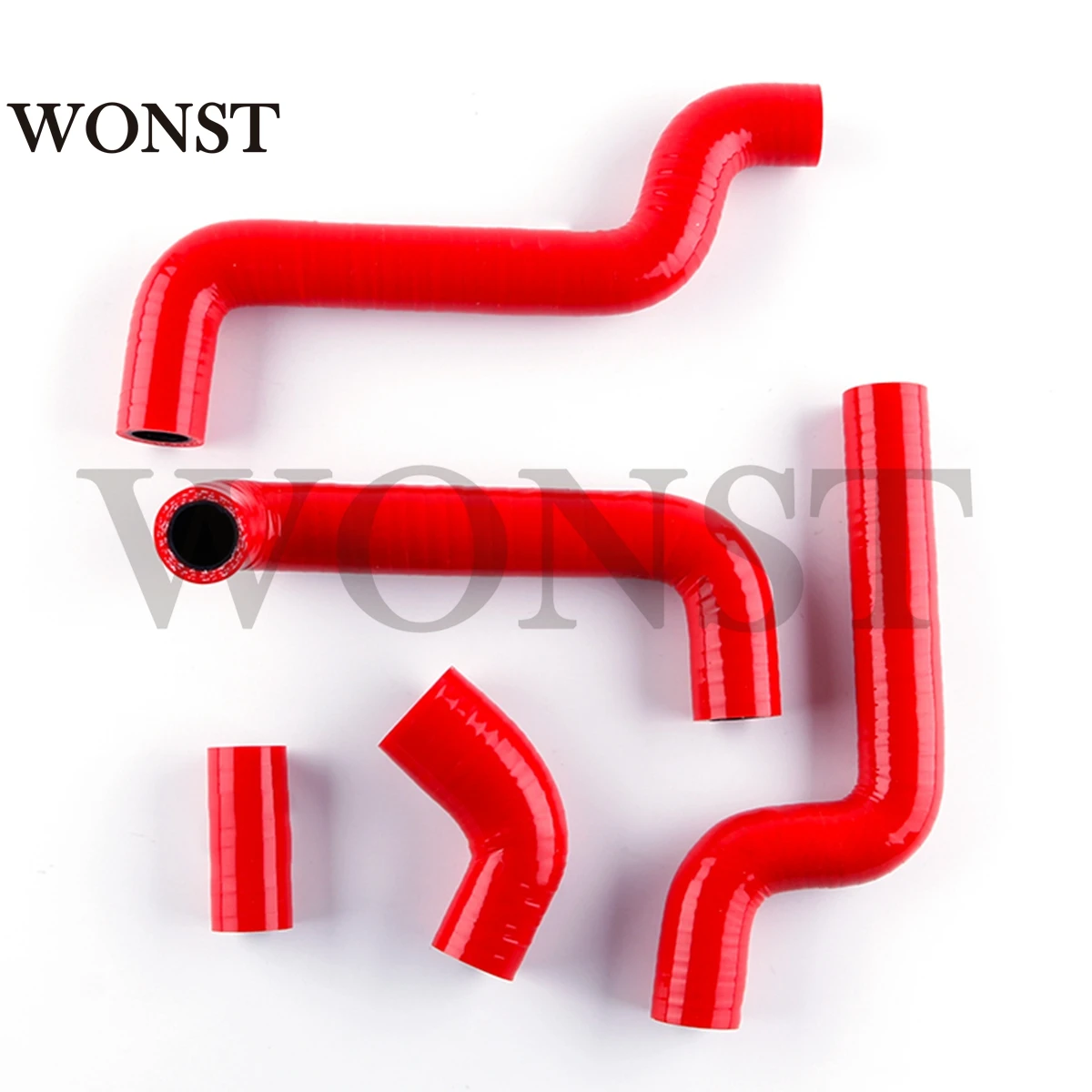 

For 2005-2012 APRILIA RS 125 RS125 2006 2007 2008 2009 2010 2011 Motorcycle Silicone Radiator Coolant Hose Kit