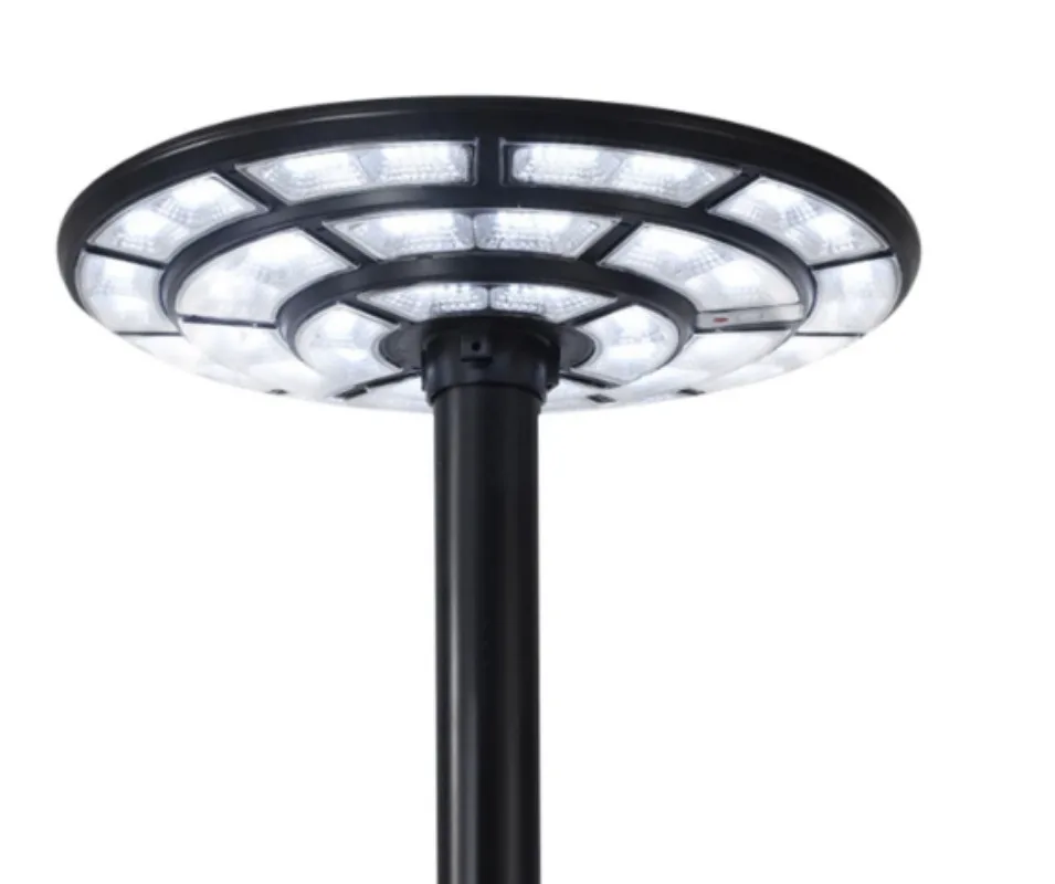 Integrated UFO Solar Street Light Round Outdoor Lamp For Road Garden Park Home Community