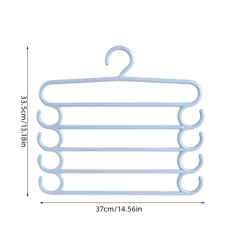 Multi-Layer Pants Rack for Closet Space Saving - 1/2/3pcs