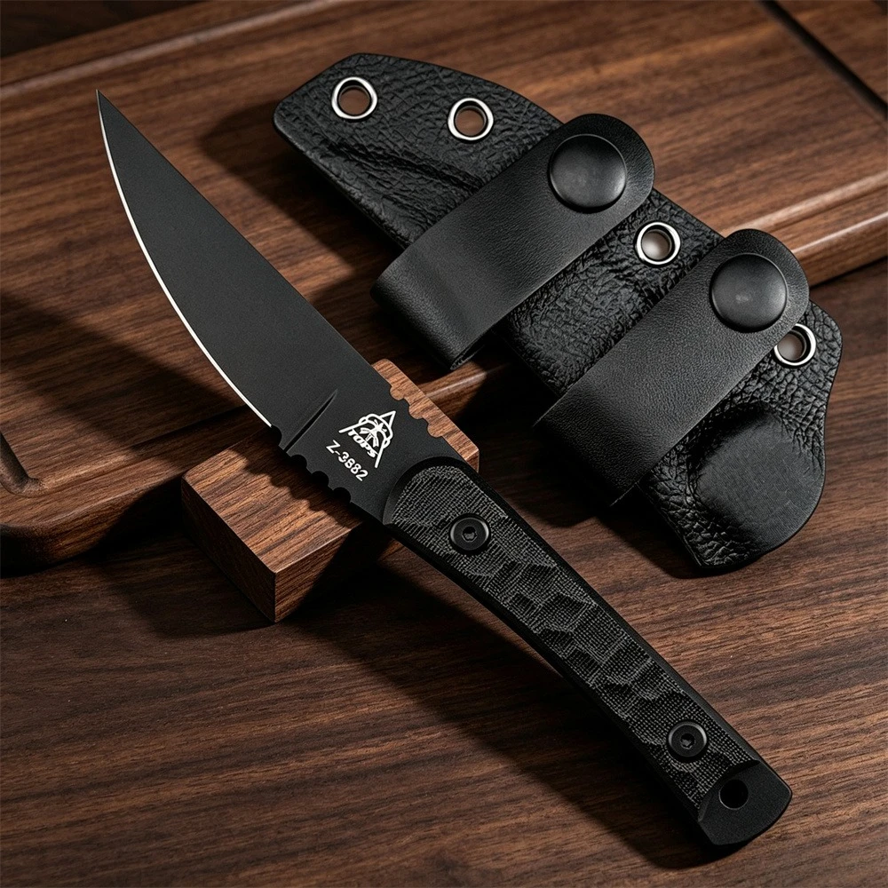 Bushcraft Knife Fixed - Z3882 Full Tang Fixed Blade Survival