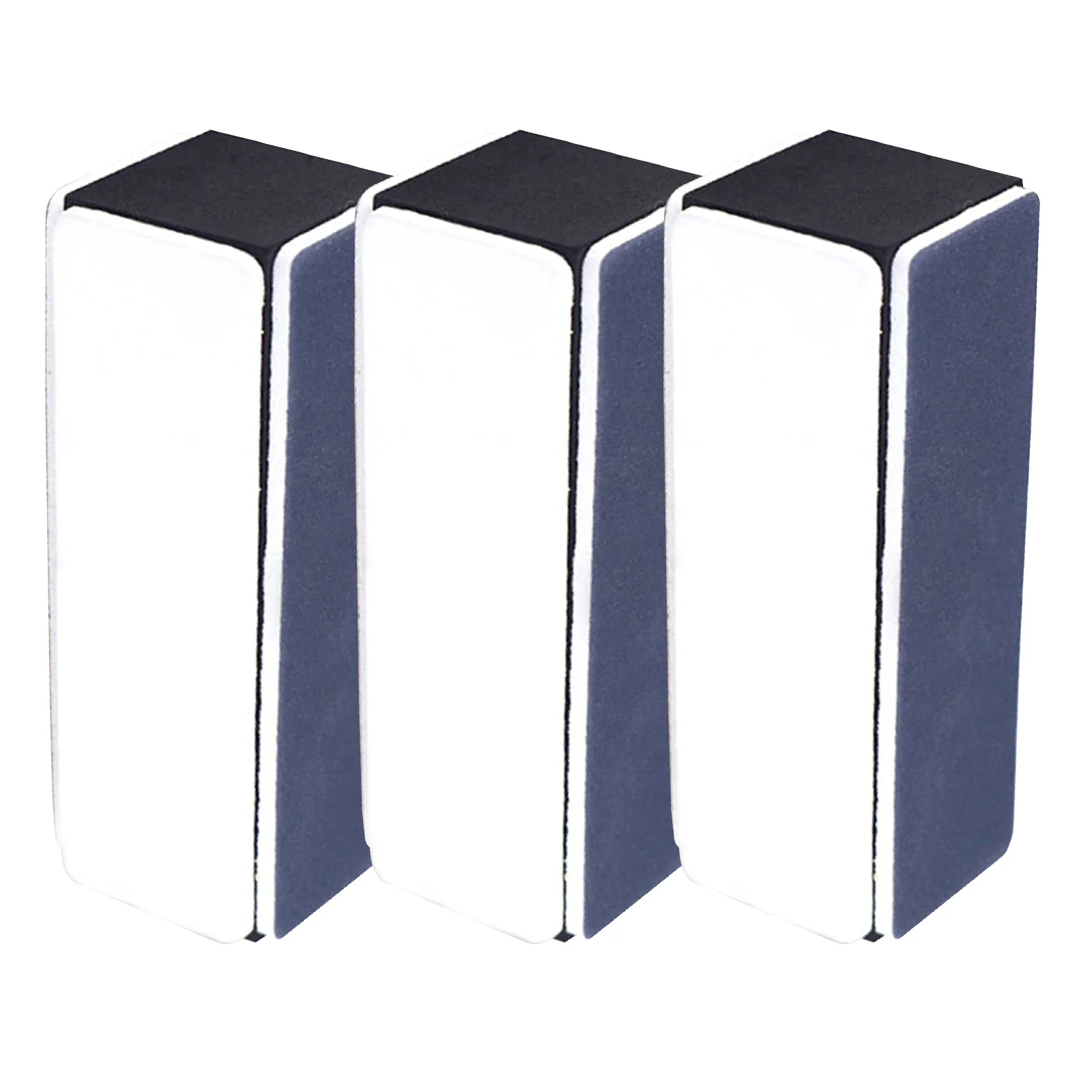 

3pcs Nail Shiner Sponge Buffing Block For Natural False Nails Portable Washable Nail Filing Sanding Polisher Buffing Block