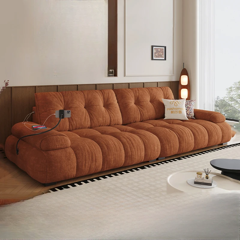 Universal Storage European Sofa Nordic Usb Adjustable Italian Velvet Lounge Couch Puffs Designer Ergonomic Trendy Furniture
