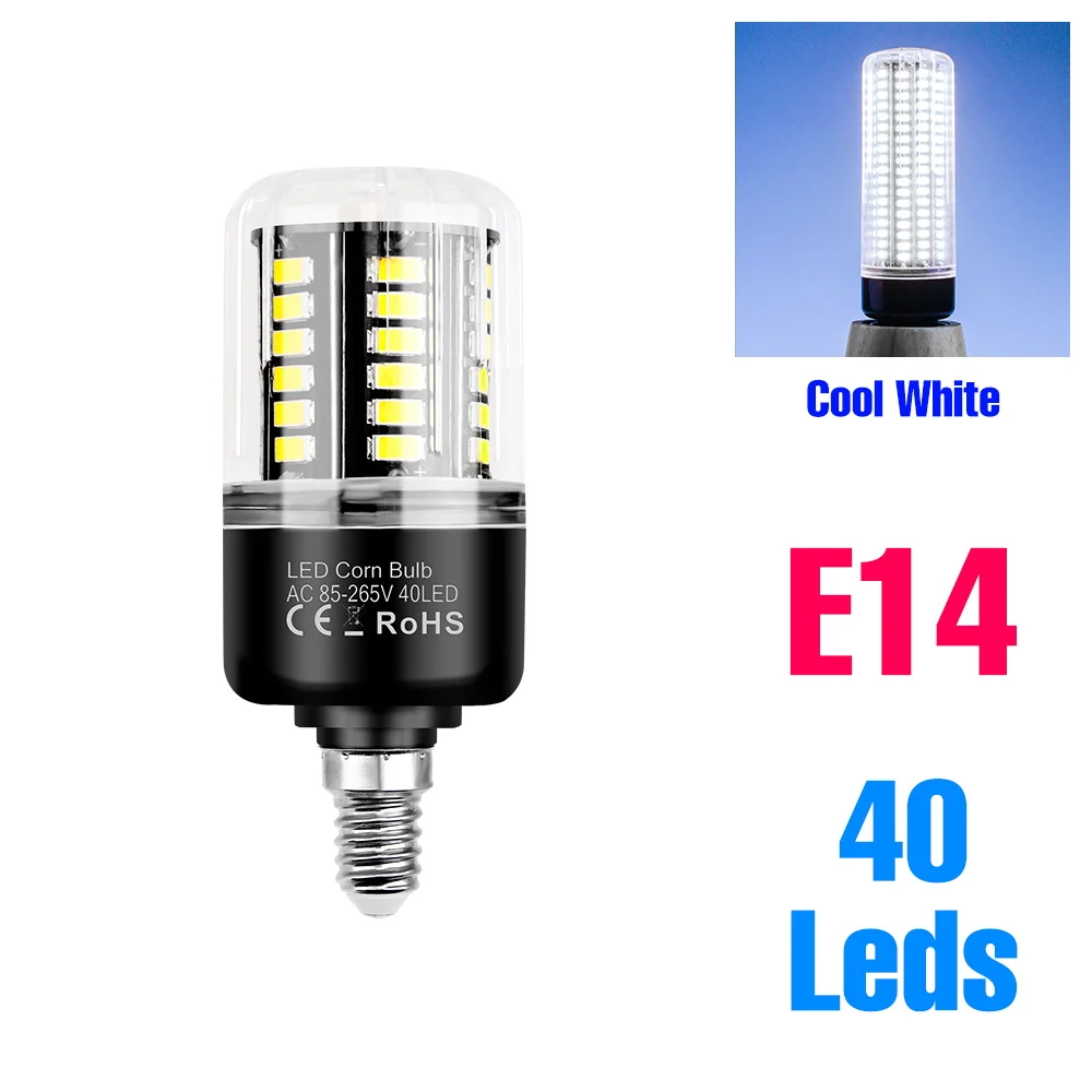 30W LED Maïs Lamp E27/E26 Plafondlamp E14 Lamp AC220V Indoor Kroonluchter Lampen 110V Geen Flikkering Koud/Warm Wit Voor Thuis Slaapkamer
