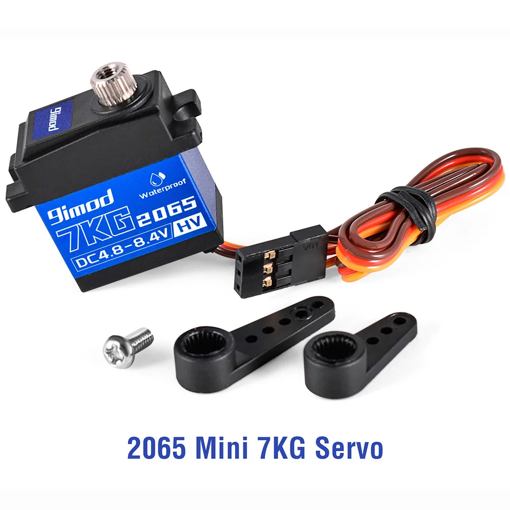 9imod 2065 7KG Digital Micro Servos Waterproof High Voltage Sub Micro Shift Mini Servo For 1/10 RC Crawler TRX-4 SCX10 III TRX6