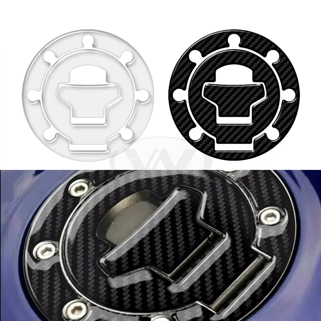 For Suzuki Motorcycle Fuel Cap Protection Sticker Decoration GSXR 600/750/1000 SV650 Bandit (7-hole) Before 2002,