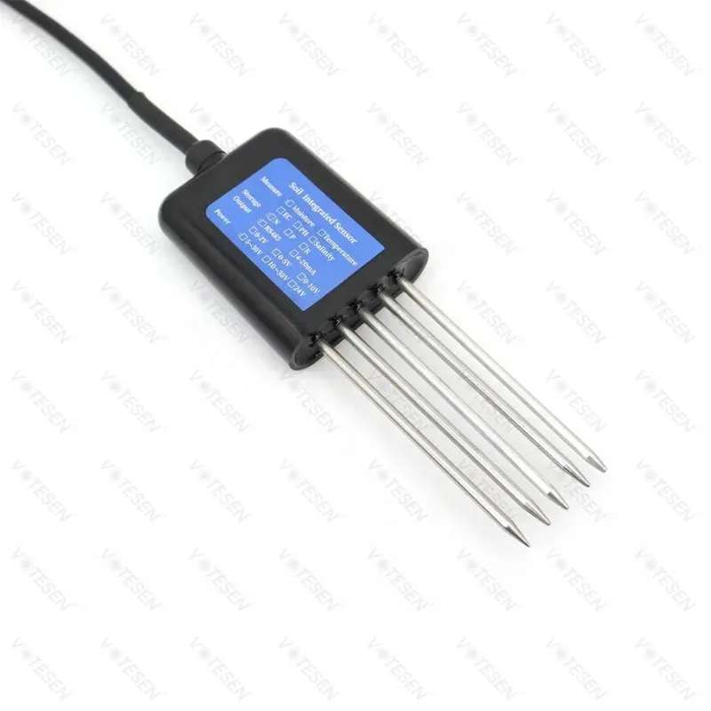 RS485 4-20mA 0-5V 0-10V Pertanian 7 in 1 Sensor Tanah