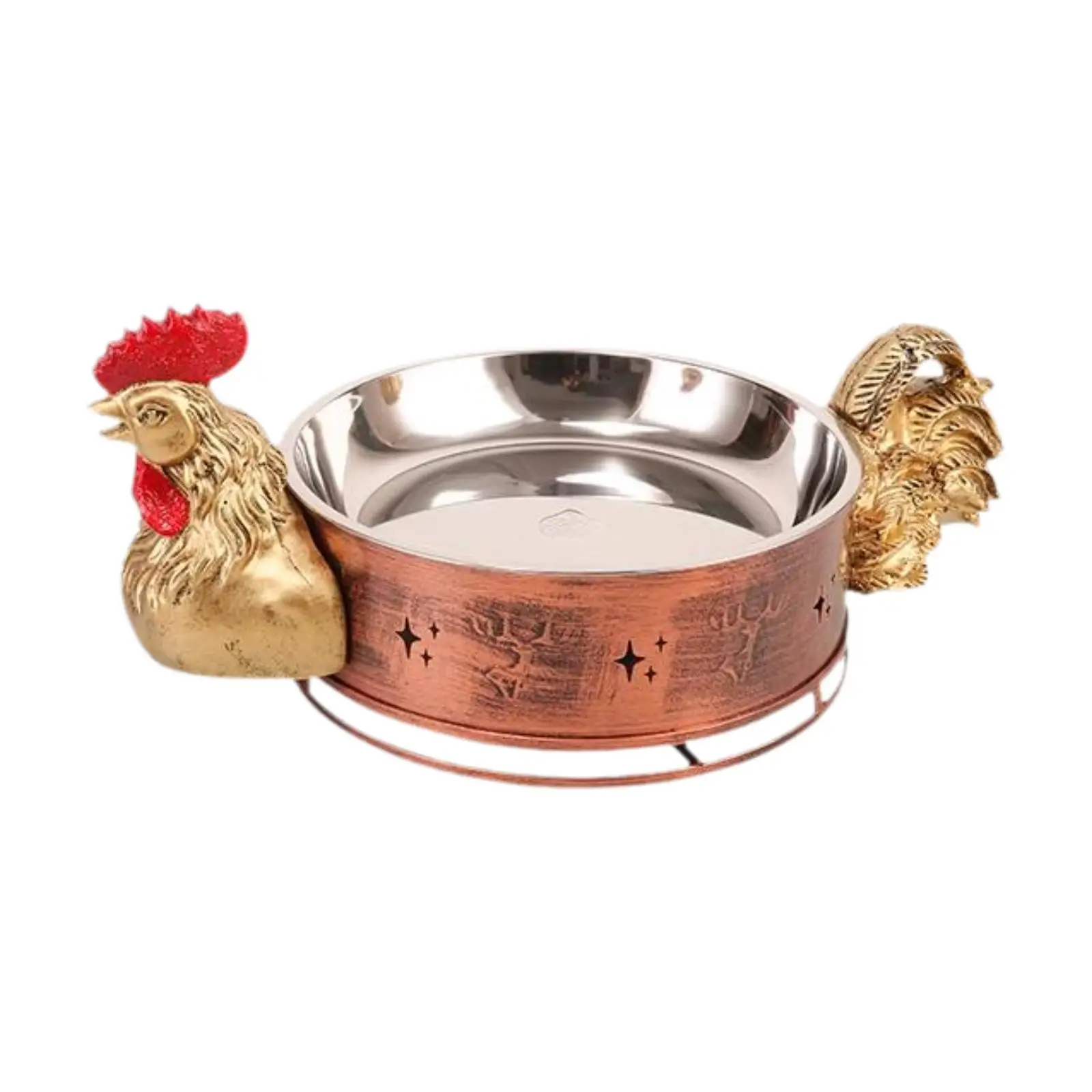 Zodiac Dry Pot con supporto scaldavivande per feste all'aperto per la casa