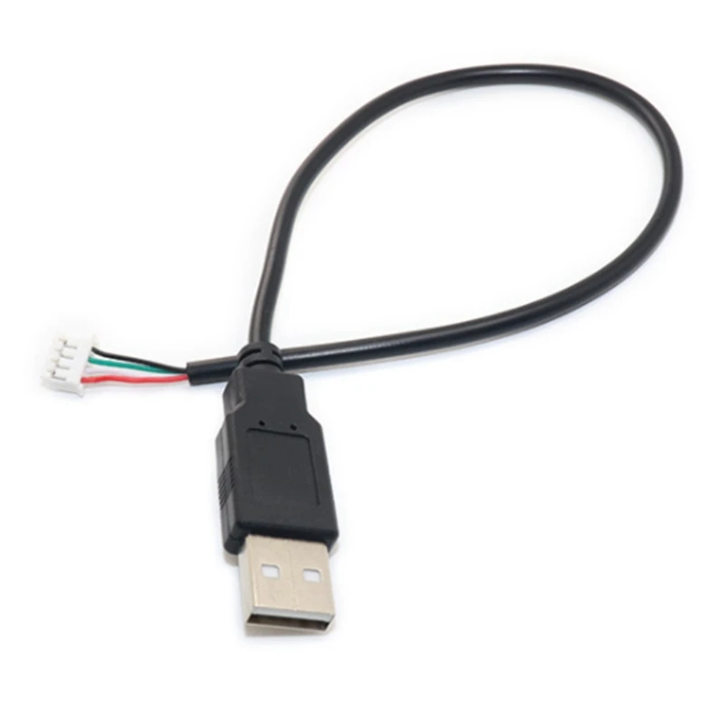 Black  Anti-interference  USB to PH1.5 Extension Cable More Convenient  PH1.5 Female to USB 2.0 Male to 4 pin Data Cable