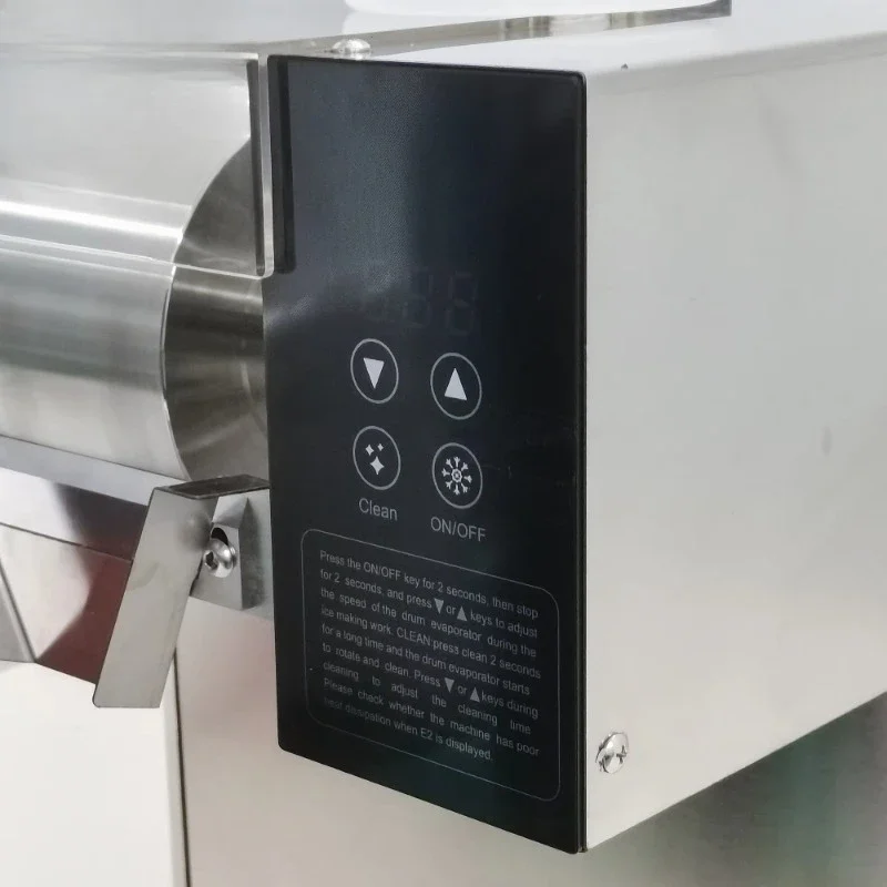 Profesjonalna maszyna do lodów śnieżnych Bingsu, wydajność 170 kg/24h, sprzęt do lodów, urządzenie do produkcji lodów w płatki śniegu.