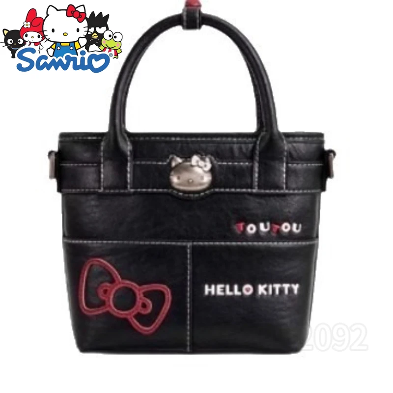  Hello Kitty New Mini Handbag Luxury Brand Fashion Mini Women's Shoulder Bag Cartoon Casual Women's Bag High Quality