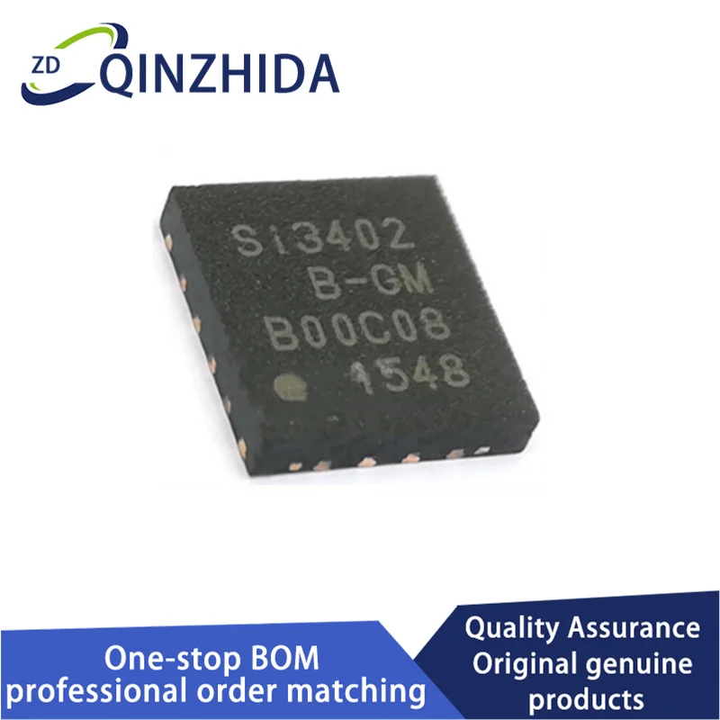 

5-10Pcs/Lot SI3402-B-GM QFN20 Electronic Components IC Chips Integrated Circuits IC