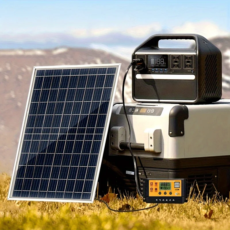 

25W/15W Solar Panel 18V Battery Charger With Controller Solar Cell Power Bank for Phone Car Ship