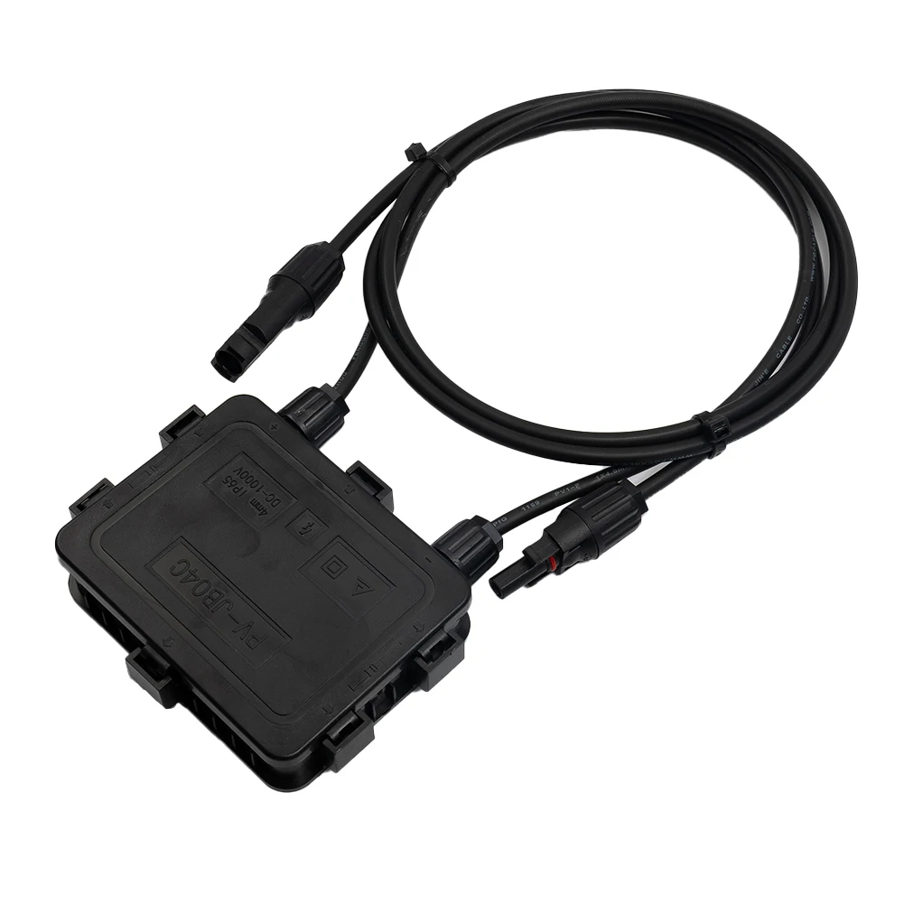 Efficient Power Generation Easy Installation Waterproof Double Sided Solar Junction Connector Box (180 300W DC 1000V)