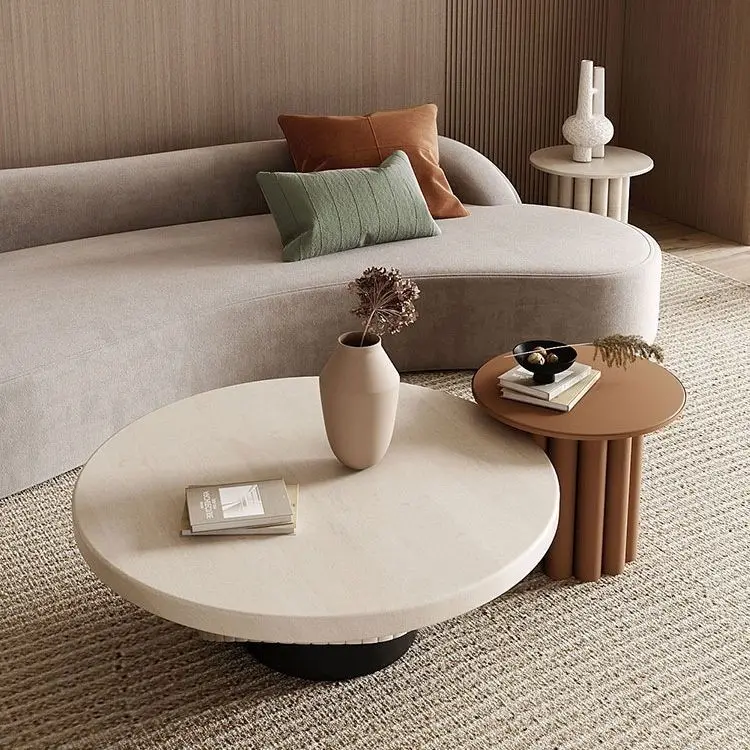 ！@Coffee Table Set Living Room Living Room Hotel Wooden Coffee Tables Supermarket Minimalist