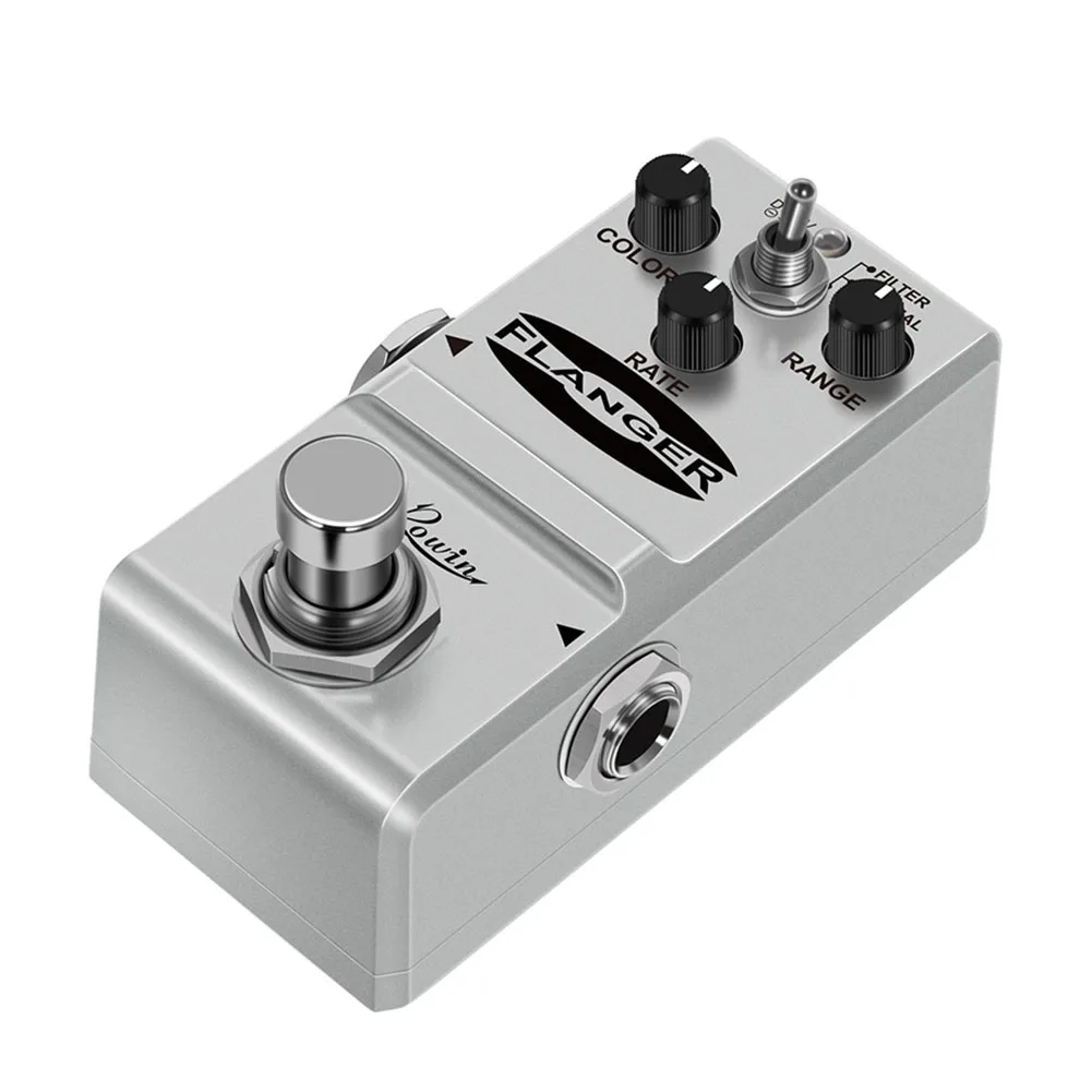 Rowin Guitar Overload Distortion Delay Effect Pedal  Experience True Bypass Technology  Achieve Optimal Signal Integrity