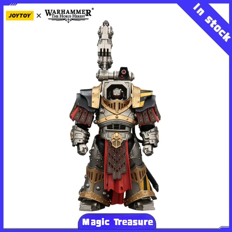 【MT】JOYTOY Warhammer 40K Iron Warriors Warsmith com Martelo Graviton Crusher 1/18 Figura de Anime