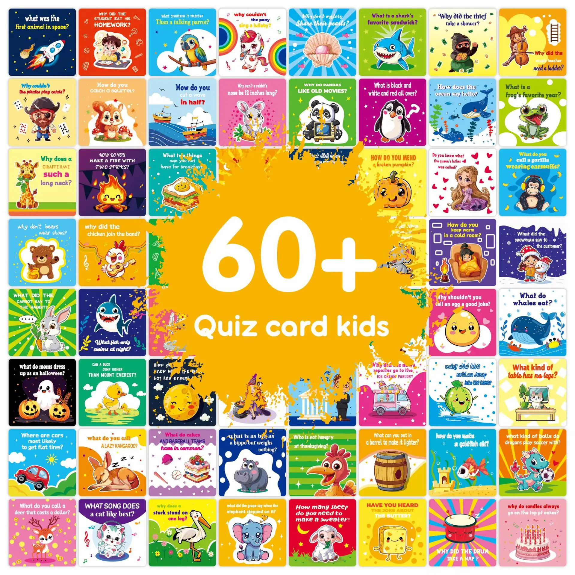 60pcs Kids Encouragement Cards: Cute Cartoon English Positive Notes, Writable Motivational Flashcards for Daily Learning