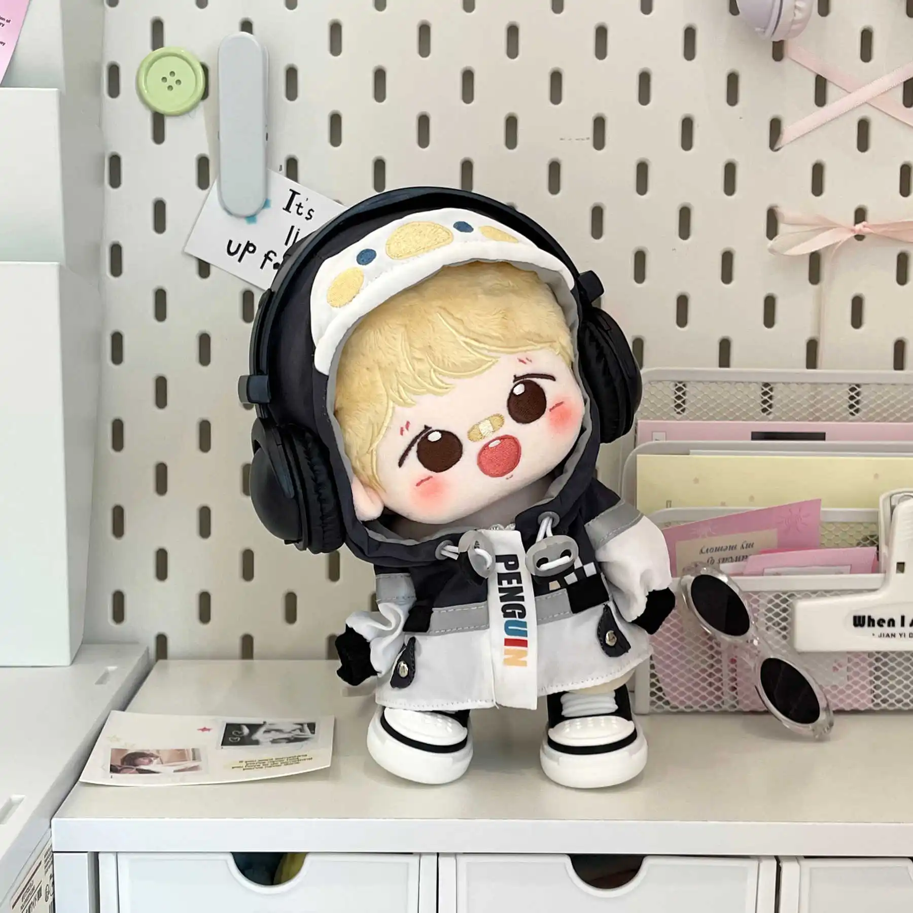 

Original Design Penguin Jacket Cute Coat Pants Suit Fashion Casual Costume Suit Cosplay For 20cm Dress Up Clothes Outfit