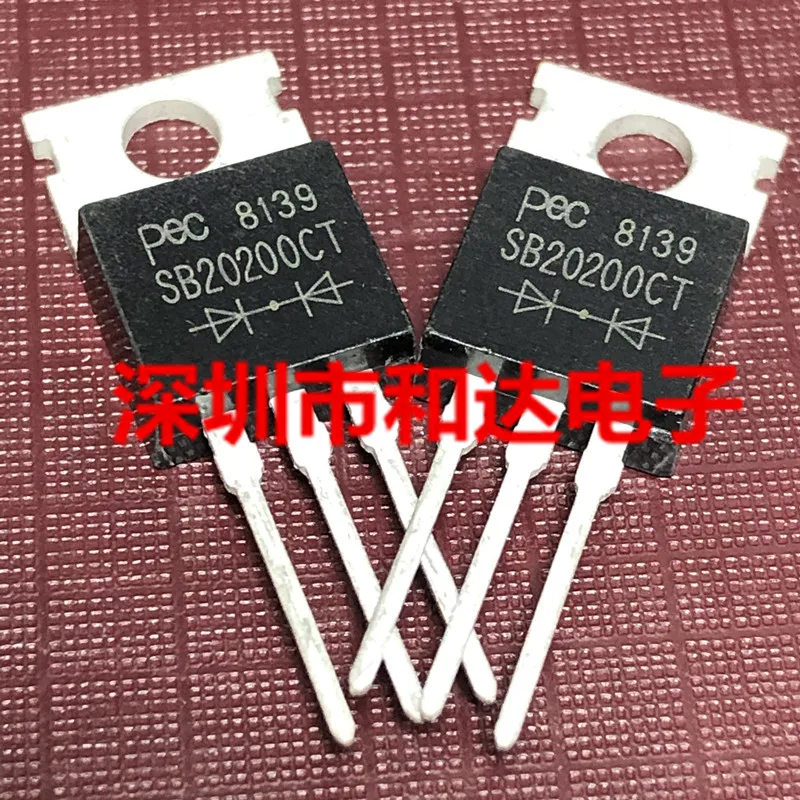 10 pezzi SB20200CT 200 V 20 A