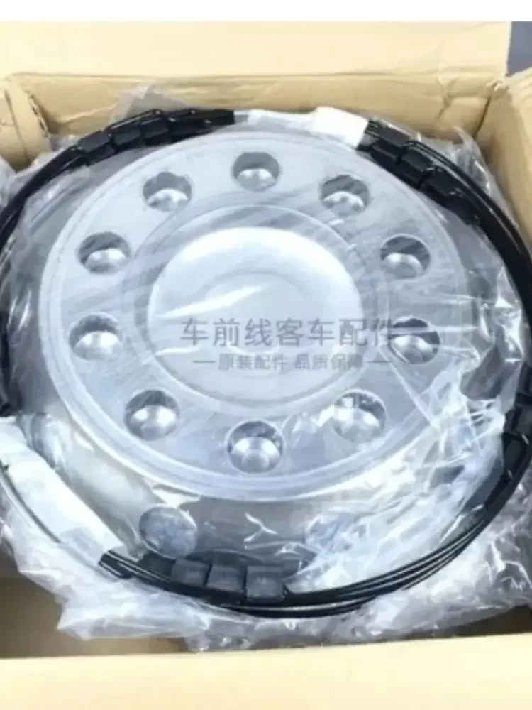 New 10 hole hubcap wheel cover 22.5 inch luxury all-inclusive bus van stainless steel modified car accessories