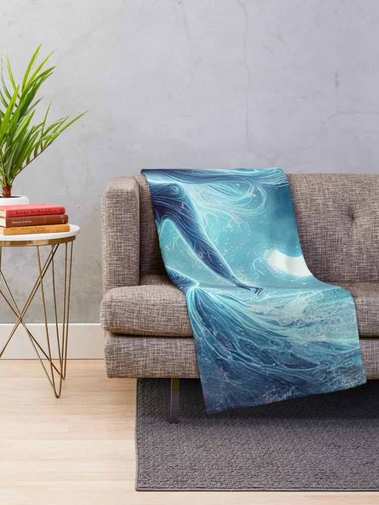 Aquarius Throw Blanket manga Softest Winter beds Thermals For Travel Blankets