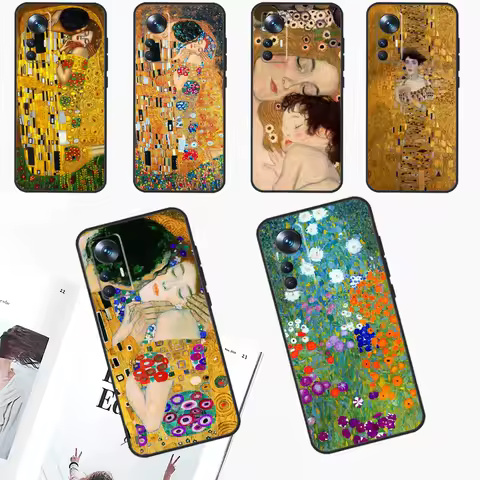 Gustav Klimt For POCO M6 Pro X6 Pro X3 X5 F3 F5 M5s Phone Case For Xiaomi 14 12T 11T 13T Pro 12 13 Lite