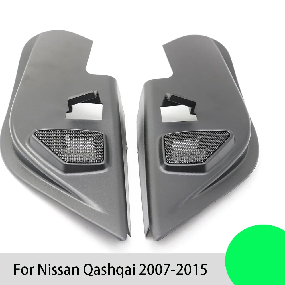 

2PCS Car Tweeter Refitting Audio Door Angle Gum Speaker Cover Boxes Mounts For Nissan Qashqai 2007-2015