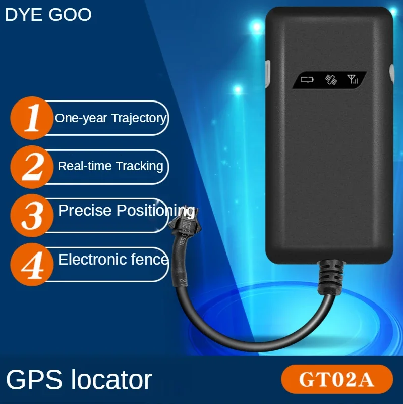 GPS locator tracker GT02A electric truck automobile motorcycle car alarm