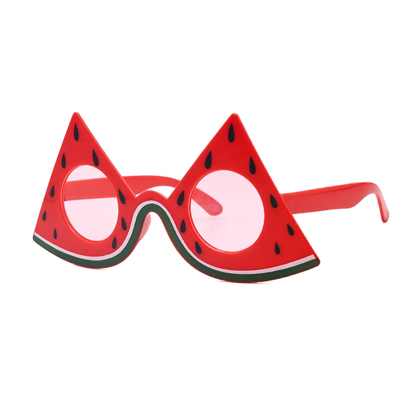 Hawaiian Watermelon Sunglasses Cosplay Anime Dress up Party Glasses Summer Glasses Wholesale Manufacturer of High Quality