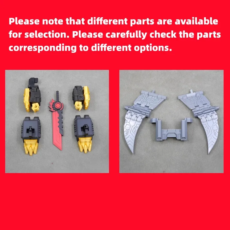 3D Printing Hand Foot Weapon Wins Upgrade Kit For Legacy Core Dinoking Volcanicus Accessories