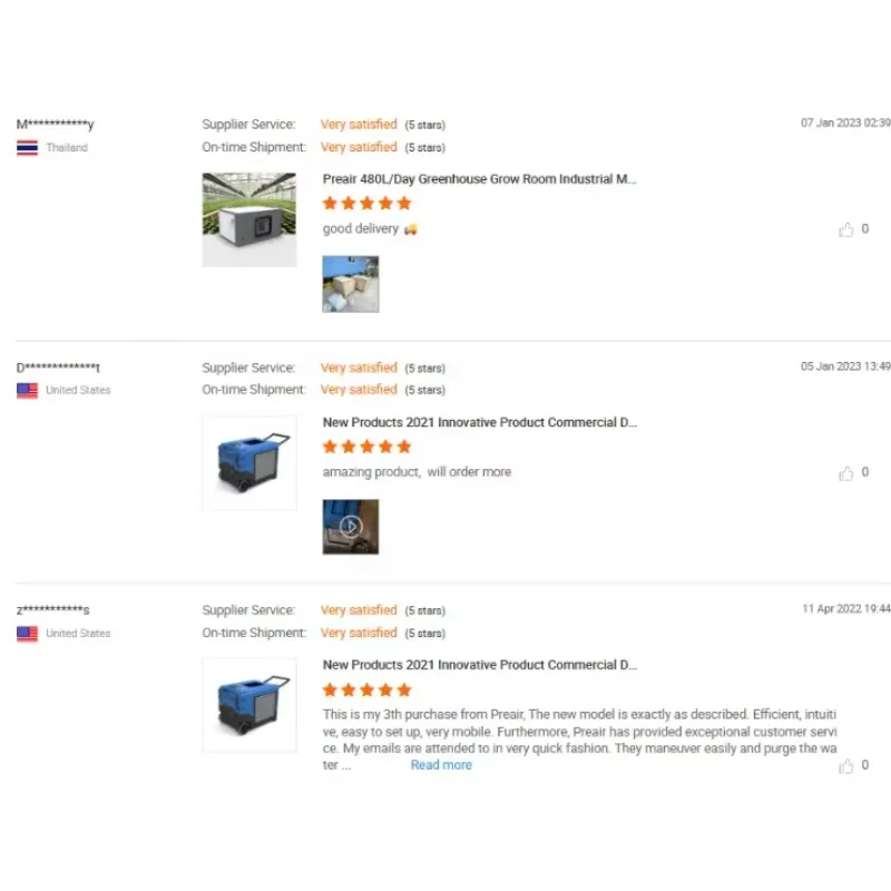 LGR 165 Pints แบบพกพาเครื่องลดความชื้นชั้นใต้ดินเสียหายจากน้ําสําหรับการบูรณะ