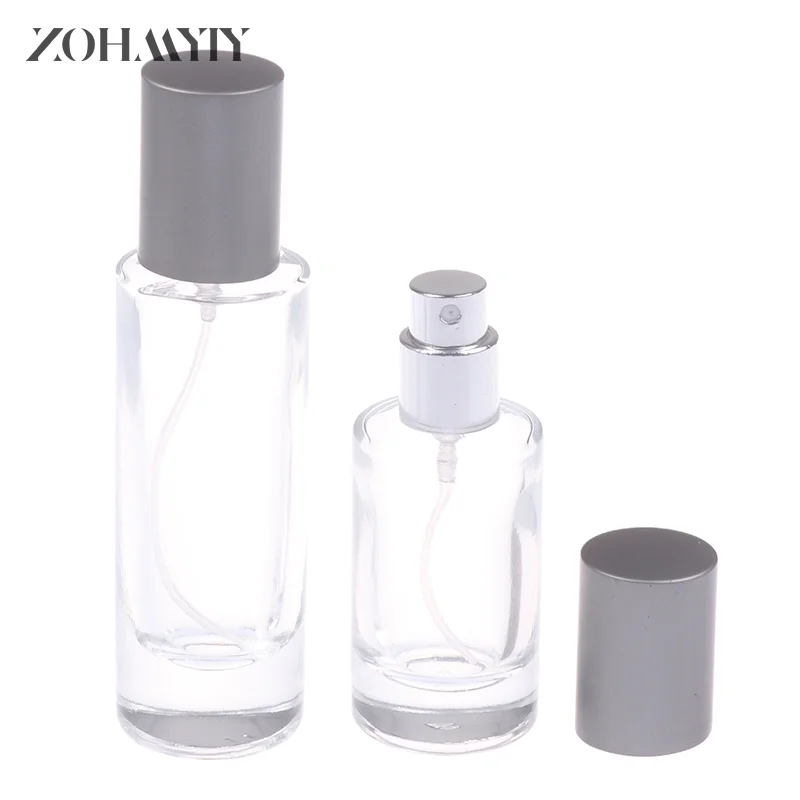 20/30ML szklana butelka Spray do perfum głowica Spray aluminiowy dozownik do perfum butelka pusta butelka